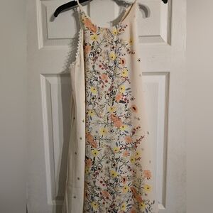 Altar'd State Floral Cream Dress